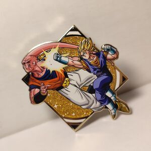 Dragon Ball Z Vegito Vs Super Buu Enamel Pin Official DBZ Famous Moments Badge